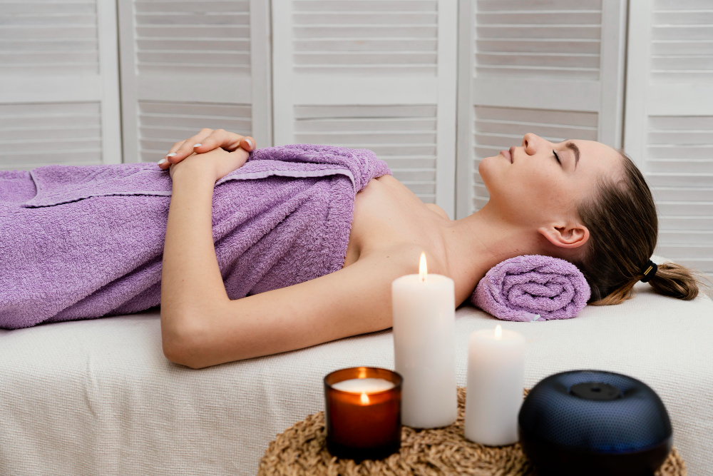 Masaje con aromaterapia